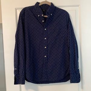 J.Crew Slim Fit Patterned Button Down Shirt